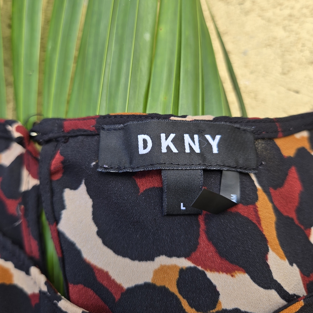 Dkny Multicolor Patterned Tank Top - image 2